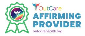OutCare AFFIRMING PROVIDER outcarehealth.org Logo